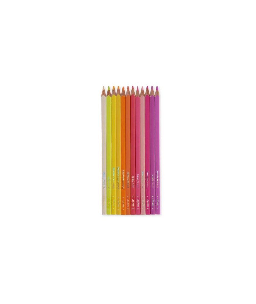 Set di 12 Matite Colorate - Live Colorfully - MAGENTA